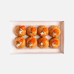 Набор фурш Закуска Профитроли с муссом из семги 30г*8шт