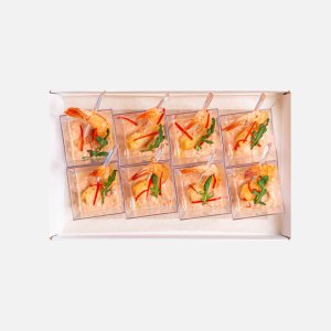 Набор фурш Креветка Остренькая с соусом 1000 островов 25г*8шт