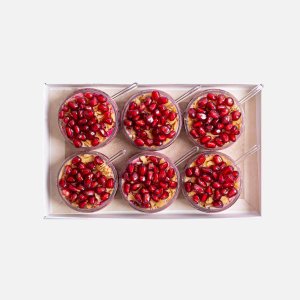 Набор фуршетный Салат Гранатовый браслет с курицей 80г*6шт