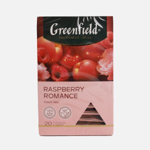 Чай Гринфилд Расберри романс черный 20пак*1,8г к/к 36г
