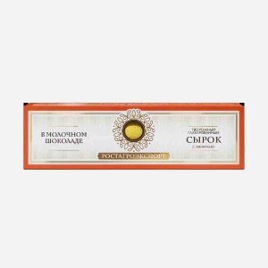 Сырок Ростагроэкспорт тв/гл с ванилью в мол шокол 15% 40г