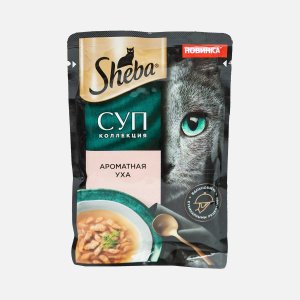 Корм Шеба Суп коллекция Ароматная уха с форелью пауч 70г