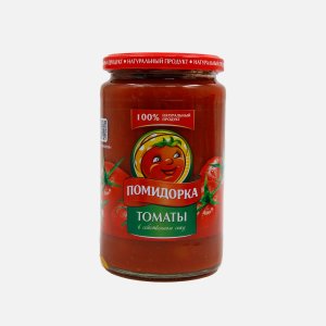 Томаты Помидорка в собственном соку ст/б 720мл