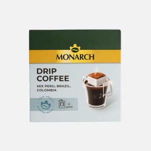 Кофе Монарх Ассорти молотый в дрип пакетах 66г