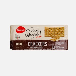 Крекеры Дельсер из муки грубого помола 250г