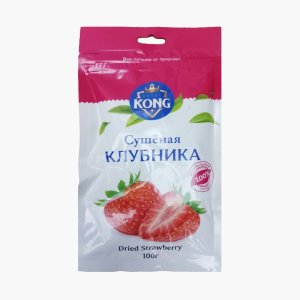 Сухофрукты Конг Клубника 100г 