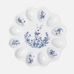 Блюдо Лефард для 12 яиц Сандей 27,5*2см керамика 358-2371