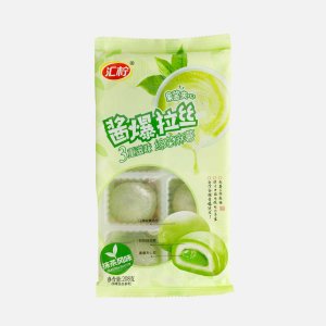 Десерт Хуа Нинг Моти с нежным тян центром со вкус чая матча 208г