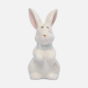 Емкость Анна Лафарг для соли/перца молочно-золотистая 9см керам