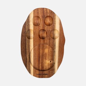 Блюдо Анна Лафарг Истер пасхальное с местом для кулича 5отд 22x14см де