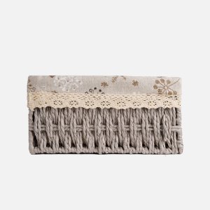 Корзина Тианкин L22 W16 H11,5см натур материал 796489