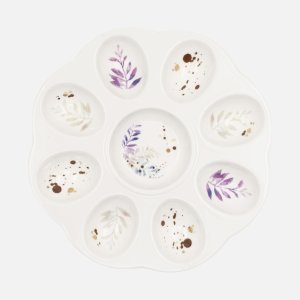 Тарелка для 8-ми яиц фарфор L20 W20 H2см 799212