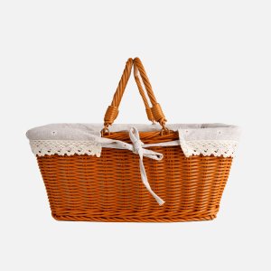 Корзина L34,5 W24,5 H27/15см полимер 815365