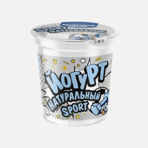 Йогурт Молочная кухня Спорт натуральный 2.9% пл/ст 200г