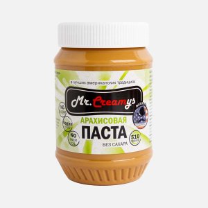 Паста Мр.Кримис Арахисовая без сахара 510г
