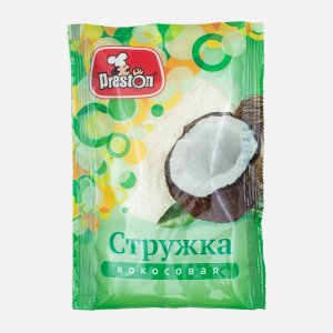 Кокосовая стружка Престон белая 40г