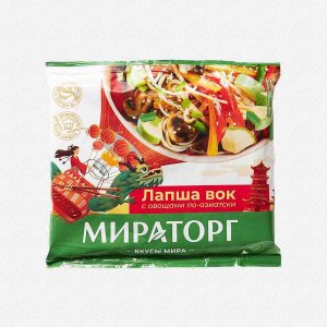 Смесь Мираторг Лапша вок с овощ по-азиатски с/м 400г
