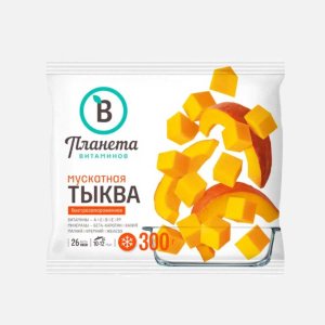 Тыква Планета Витаминов резаная с/м 300г