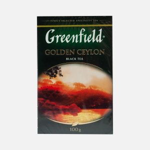 Чай Гринфилд Голден Цейлон чёрный к/к 100г