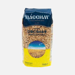 Крупа Пассим Овсяная цельнозерновая пл/пак 700г