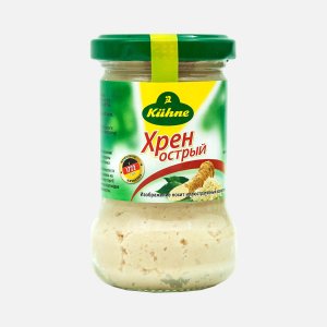 Хрен Кюне острый ст/б 140г