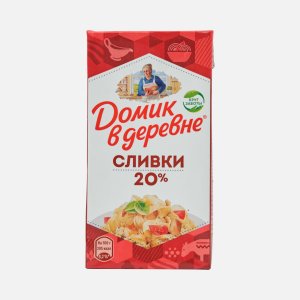 Сливки Домик в деревне 20% т/п 475мл/480г