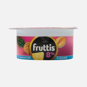 Продукт йог Фруттис Ананас/Дыня Малина 8% пл/ст 115-125г