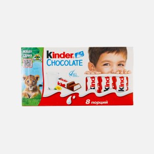 Шоколад Киндер 8шт к/к 100г