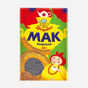 Мак Приправыч пищевой пл/пак 40г 