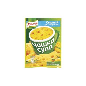 Суп-пюре Кнорр Чашка супа грибной с сухариками пл/у 15-15,5г