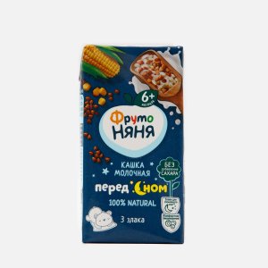 Каша Фрутоняня жидкая молочная Мультизлаковая т/п 0,2л