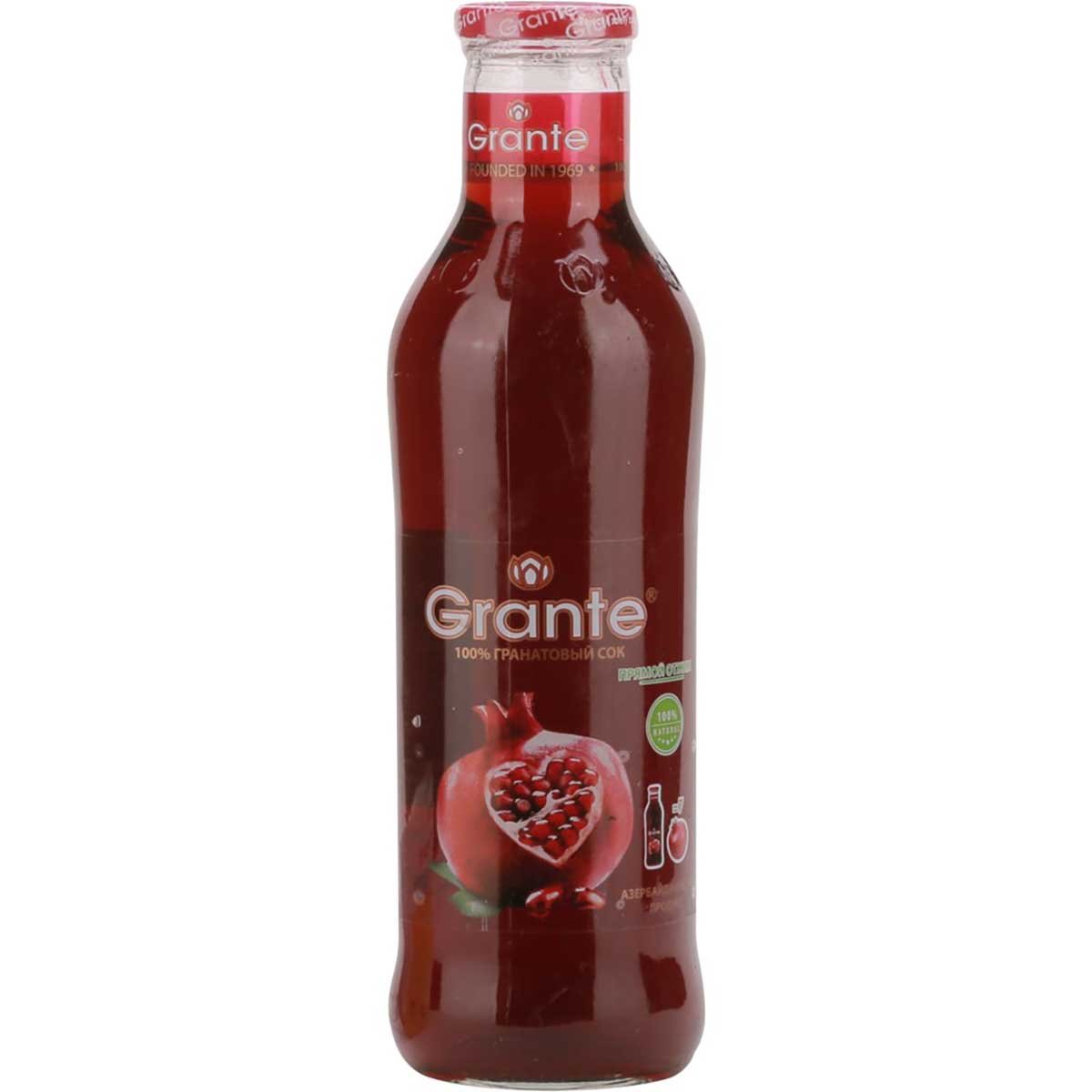 Сок Гранте Гранатовый неосветленный ст/б 0,25л Сок Гранте Гранатовый неосветленный ст/б 0,25л