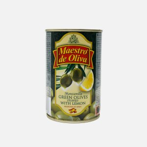 Оливки Маэстро де Олива с лимоном ж/б 300г