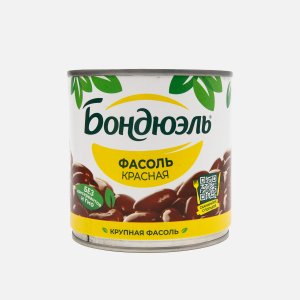 Фасоль Бондюэль красная ж/б 425мл