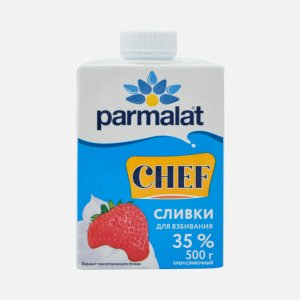 Сливки д/взбивания Пармалат стерилизованные 35% т/п 0,5л
