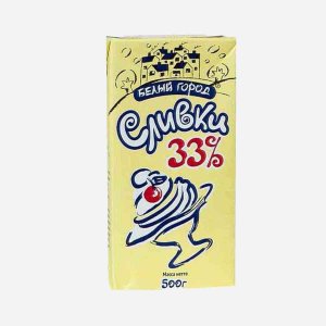 Прод сливоч Белый город Сливки д/взбивания ультрапаст 33% т/п 500г