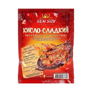 Соус Сэн Сой кисло-сладкий для курицы и мяса пл/пак 120г