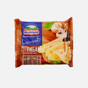 Сыр Хохланд с грибами нарезка пл/уп 150г