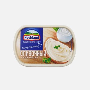 Сыр Хохланд плавленный Сливочный 55% пл/уп 200г
