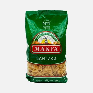 Макаронные изделия Макфа Королевские бантики к/к 400г