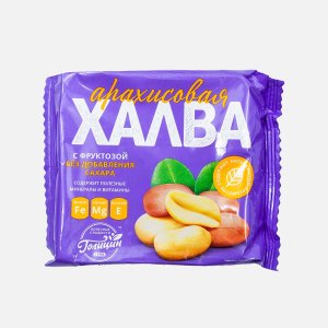 Халва Голицын арахисовая с фруктозой 180г