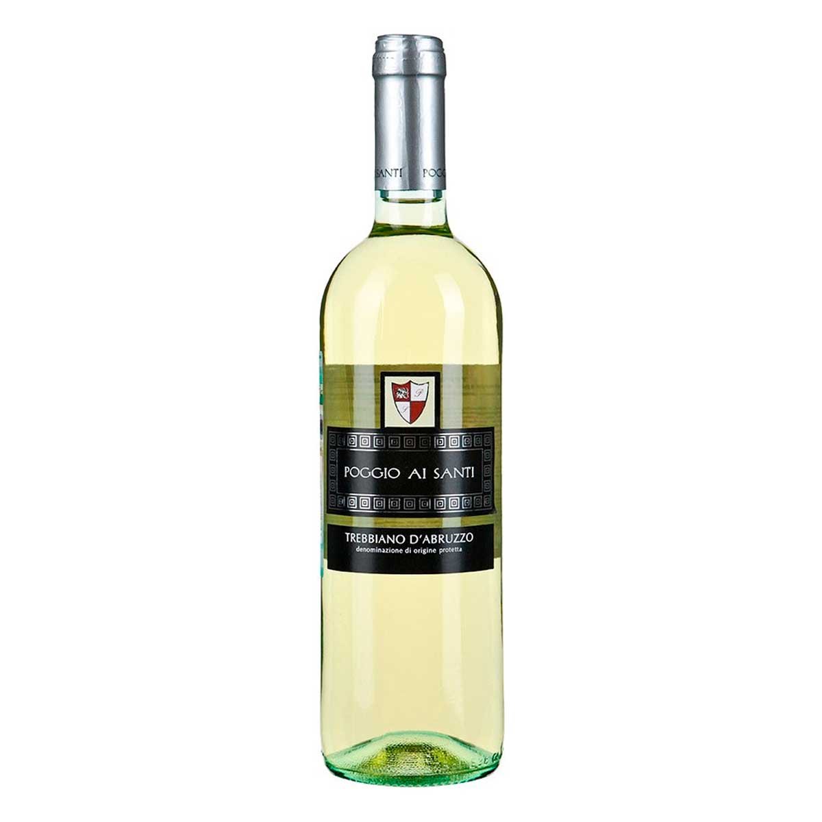 Вино Поджо Ай Санти  Треббьяно Д Абруццо белое сухое 12% ст/б 0,75л