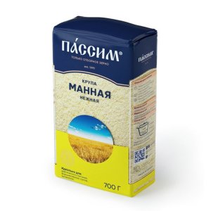 Крупа Пассим манная пл/пак 700г