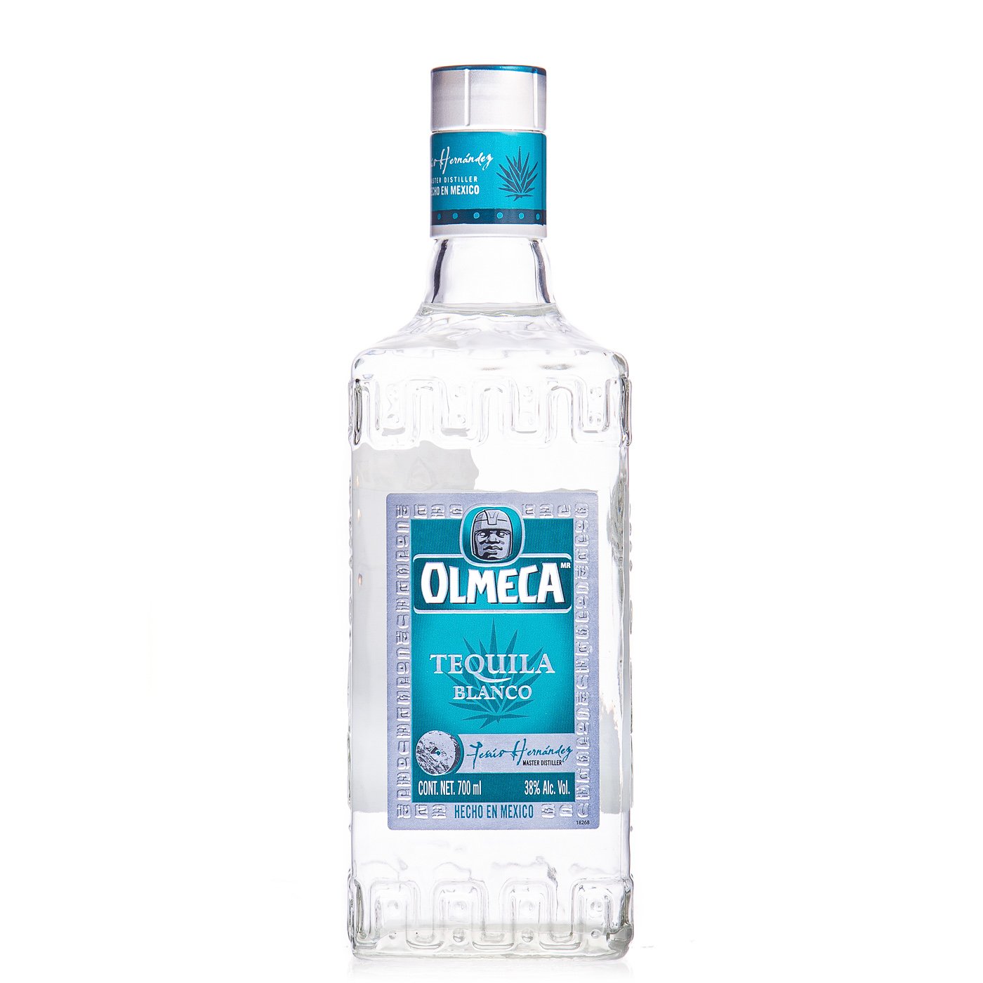 Напиток спиртной Текила Ольмека Белая 38% ст/б 0,7л