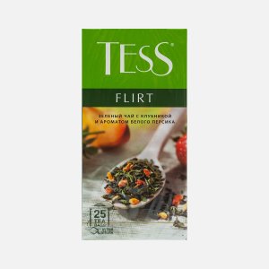 Чай Тесс Флирт зеленый 25пак*1,5г