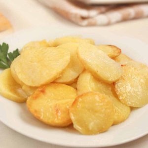 Картофель По-деревенски жареный с луком вес