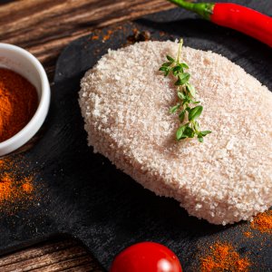 Шницель куриный рубленый п/ф вес