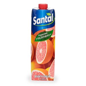 Напиток Сантал Красный грейпфрут сокосодержащий 1л