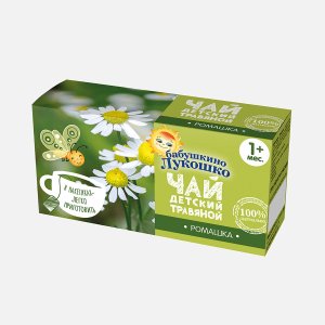 Чай Бабушкино лукошко детский Ромашка с 1 мес 20*1г