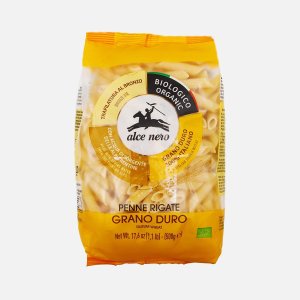 Мак.изд. Альче Неро Пенне Ригате семолина пл/уп 500г